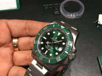偶遇劳力士绿水鬼116610LV 果断拿下