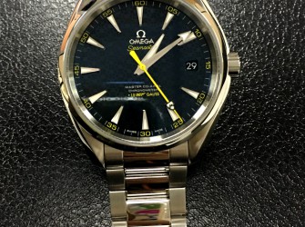 入手欧米茄海马007限量版 误差2秒左右