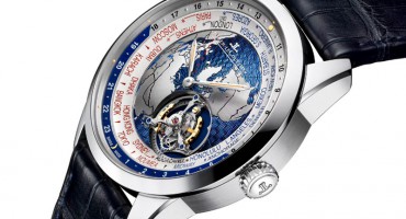 积家推出地球物理天文台系列陀飞轮世界时间限量腕表
