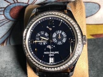 精致感！百达翡丽5147G白金实拍美图