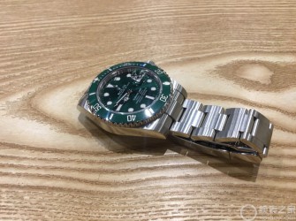 只为那一抹绿 劳力士绿水鬼入手作业