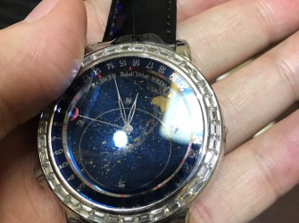 为了那一抹星空蓝 购百达翡丽6104G作业
