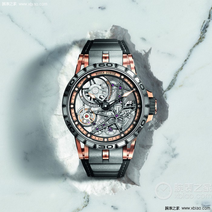 2017日内瓦钟表展 罗杰杜彼Excalibur系列镂空自动上链腕表和自动上链腕表