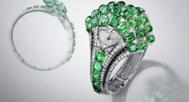 臻美工艺演绎自然魅力 2017SIHH卡地亚推出新品高级珠宝腕表
