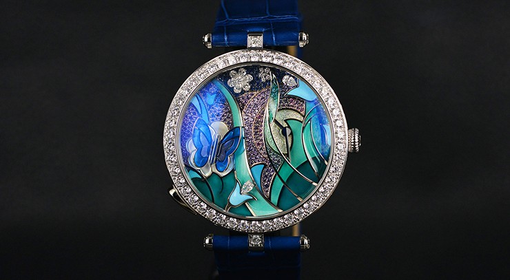 蝴蝶与仙子 品鉴2017 SIHH 梵克雅宝Lady Arpels Papillon Automate 腕表