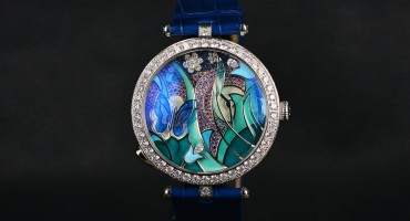 蝴蝶与仙子 品鉴2017 SIHH 梵克雅宝Lady Arpels Papillon Automate 腕表