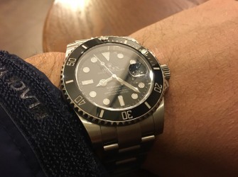 老婆的礼物 香港尖沙咀入手经典劳力士黑水鬼
