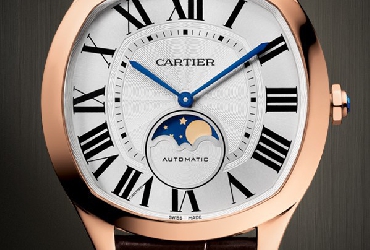 延续美学理念 卡地亚Drive de Cartier系列月相腕表