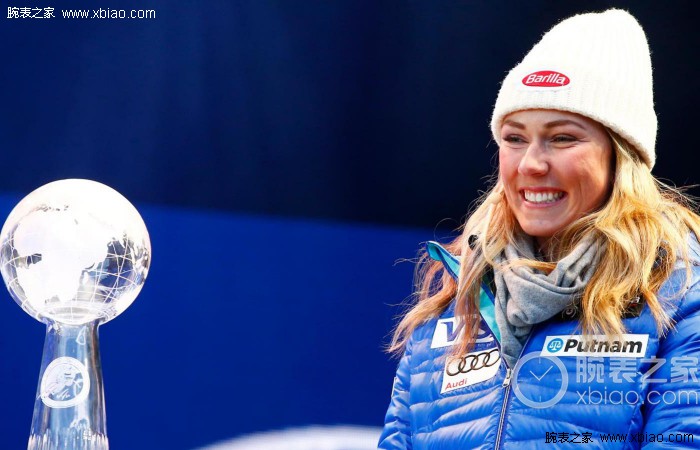 浪琴表优雅形象大使米凯拉席弗琳mikaelashiffrin为第四届浪琴表未来