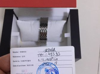 质量过硬 天梭力洛克经典腕表作业