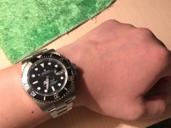 各种纠结 决定一劳永逸 入手劳力士黑鬼交个简单作业