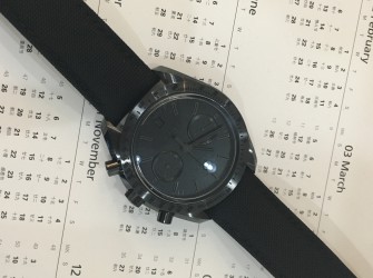 纯黑最适合我 欧米茄月暗之黑