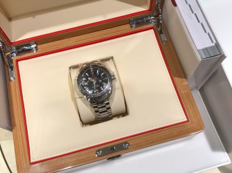 老婆送的生日礼物 欧米茄海洋宇宙42橙字简单作业