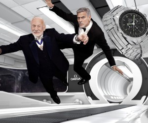 漫游太空 致敬超霸  乔治·克鲁尼及巴兹·奥尔德林亮相欧米茄超霸系列60周年纪念晚宴