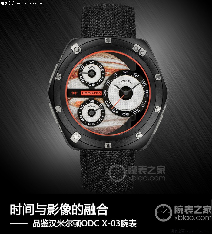 不甘示弱：时间与影像的融合 品鉴汉米尔顿ODC X-03腕表