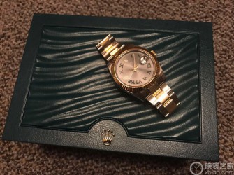 一劳永逸 结婚纪念入手劳力士126333灰底绿罗日志型