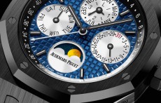 爱彼推出皇家橡树万年历黑色陶瓷腕表Only Watch 2017特别版