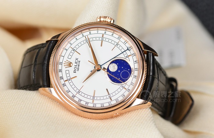 创意无限 品评劳力士切利尼系列产品月相型腕表