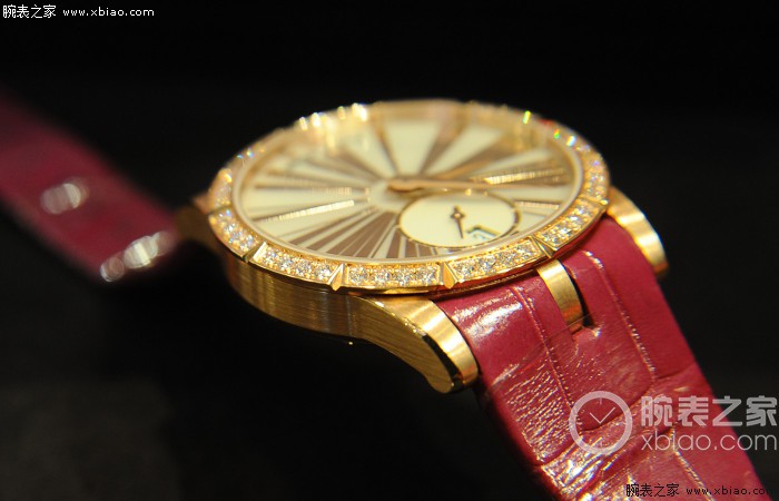 名俱扬|罗杰杜彼霸者系列产品玫瑰金镶金全自动腕表现货交易 更容易有玫瑰金相同腕表已经畅销