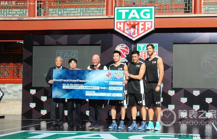 泰格豪雅回归中国男篮 成为CBA联赛官方计时与官方腕表