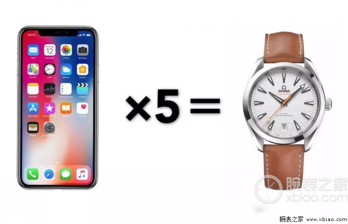 若广学|多少个iPhone X能买个好表？