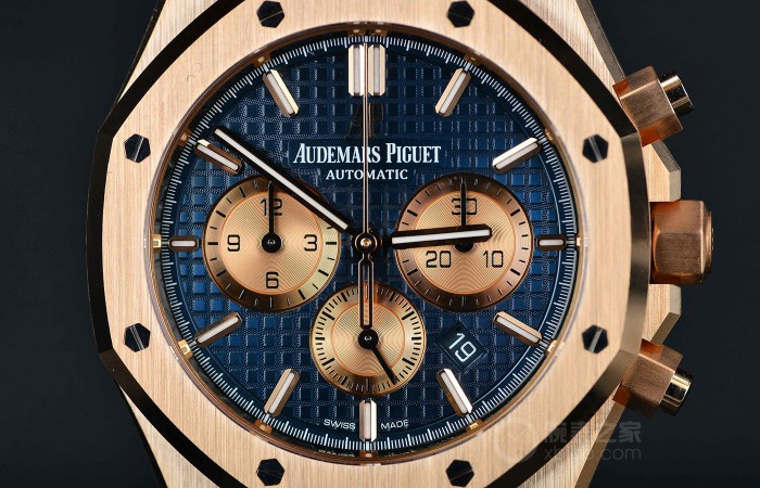 奢侈与运动风 品评爱彼手表皇家橡树系列产品计时码表