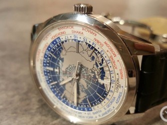 人生中第一块自己买的手表 积家地球物理天文台世界时