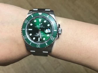 期待已久终于解毒 入手劳力士绿鬼