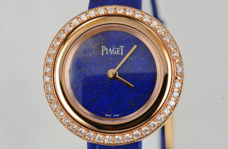 斑斓深邃 品鉴Piaget伯爵Possession青金石蓝盘腕表G0A43086