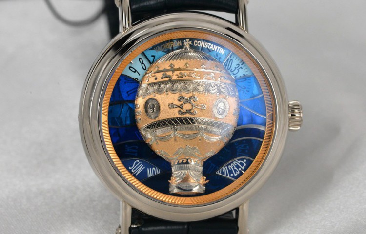 飞行先驱 品鉴江诗丹顿艺术大师系列凡尔赛1783热气球腕表