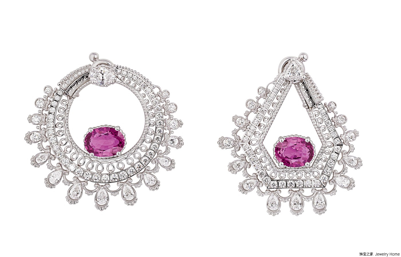 2020年新高级珠宝系列 | Dior 迪奥 Tie & Dior 系列戒指和耳坠-第一黄金网