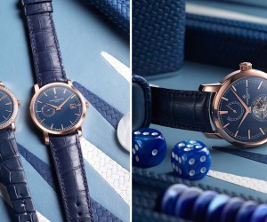 江诗丹顿推出三款全新传袭系列宝嘉尔蓝色腕表