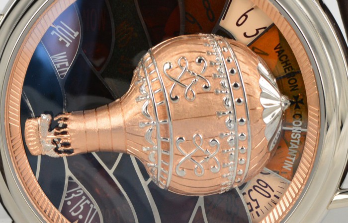 昔孟母|不凡艺术创意融合高超工艺 品评江斯丹顿造型艺术大师系列热气球腕表凡尔赛宫1783