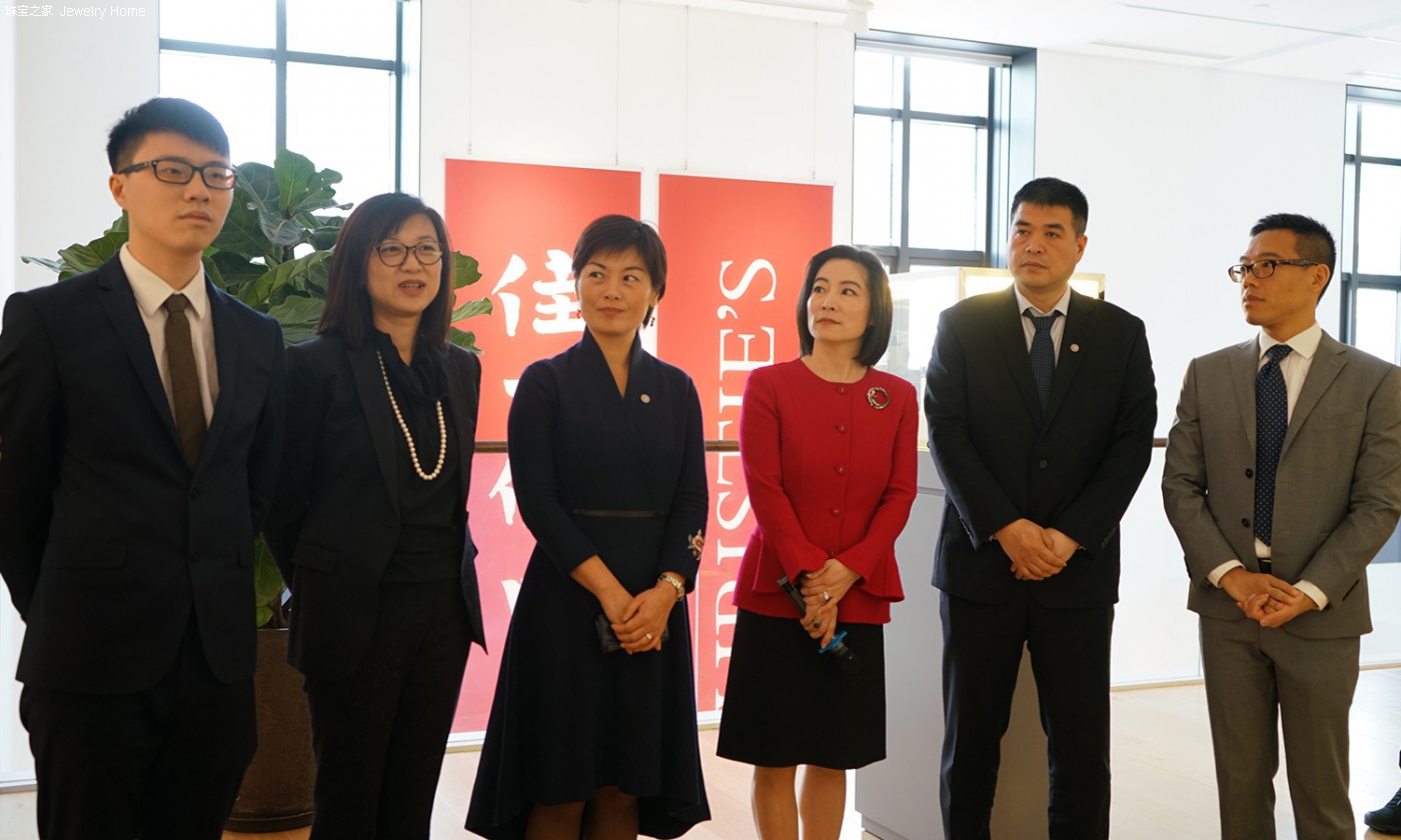 佳士得亚洲区总裁魏蔚(左4),佳士得中国董事总经理刘珺(左3)以及