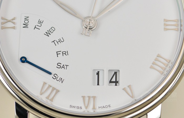 优雅的古典主义 品鉴宝珀Villeret经典系列大日历逆跳星期腕表