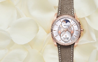 帕玛强尼推出全新Tonda Métropolitaine Sélène玫瑰金腕表