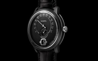 预热Basel 2019 香奈儿推出Monsieur Édition Noire黑色陶瓷限量腕表