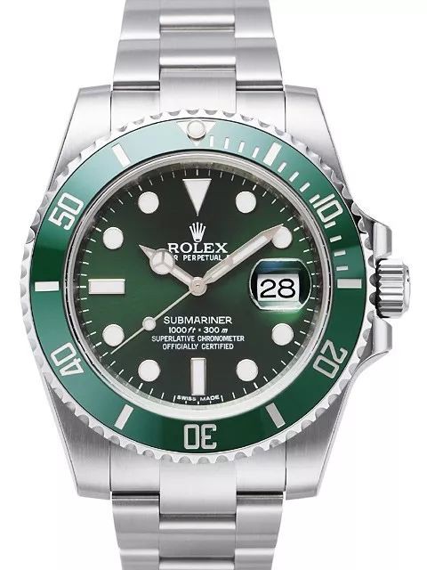 劳力士潜航者型系列116610LV-97200 绿盘腕表(绿水鬼)