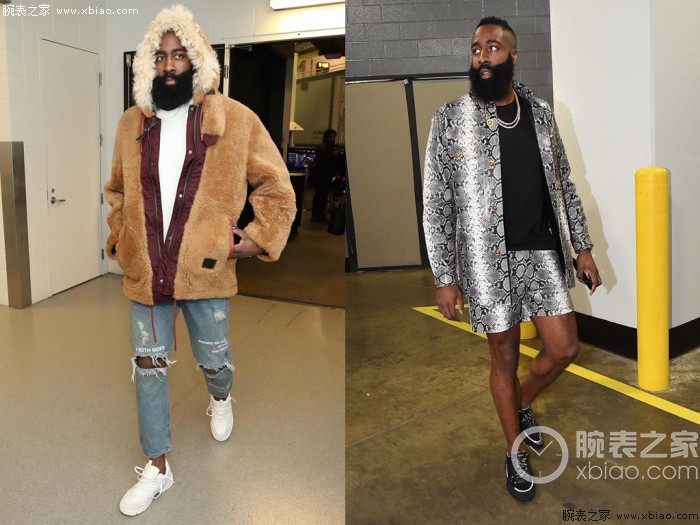 不甘心就做球场上的王 NBA明星赛里的时尚宠儿
