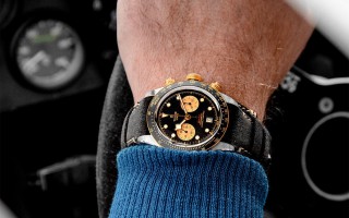 帝舵碧湾系列首款计时腕表——碧湾计时型 推出全新黄金钢款式