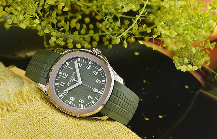 时尚运动  百达翡丽Aquanaut系列“绿手雷”腕表