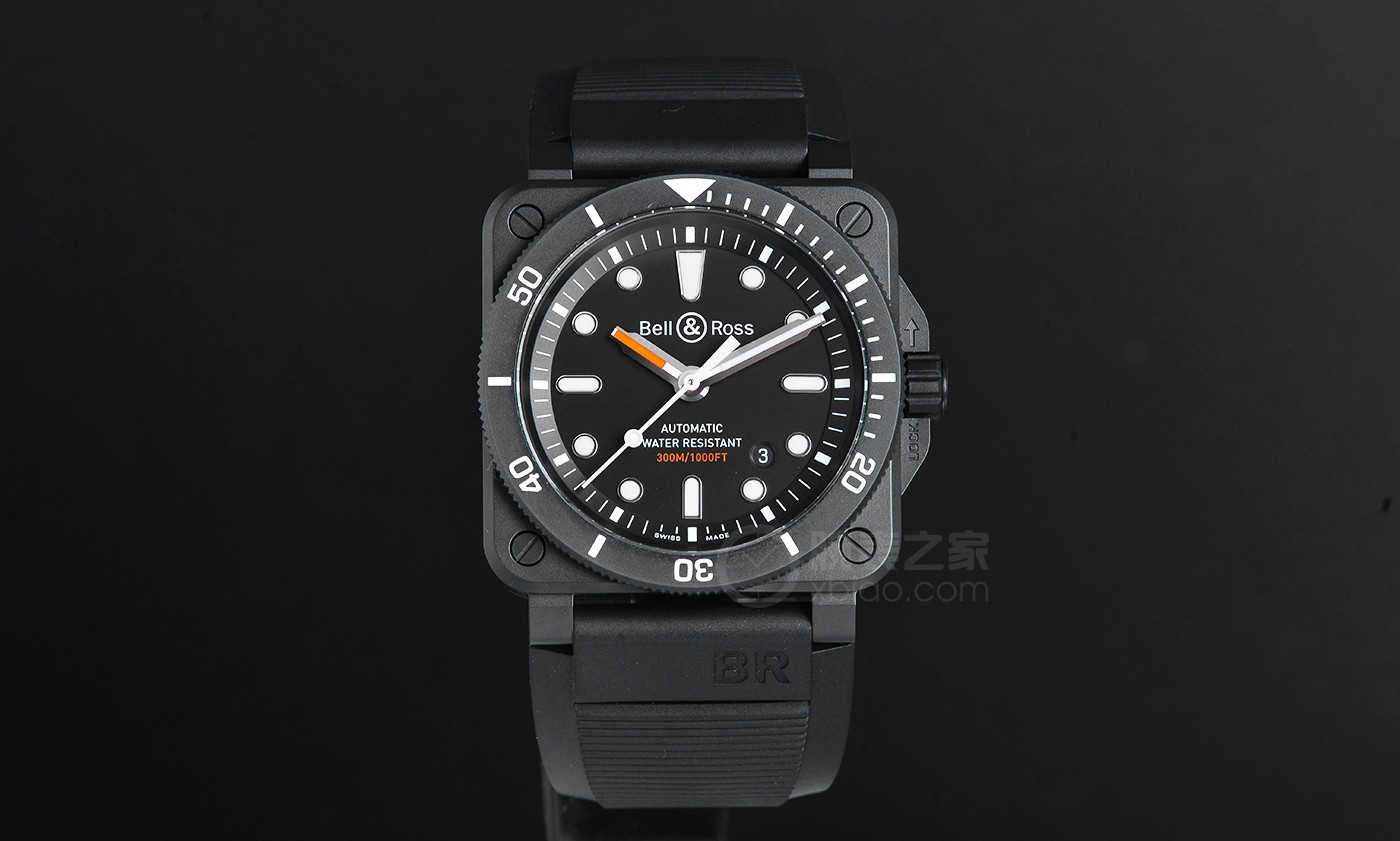 智者见智：与众不同的潜水表之选 品鉴柏莱士BR03-92 Diver Black Matte腕表