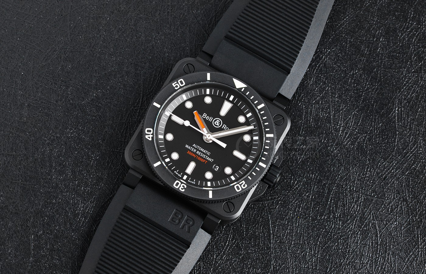 智者见智：与众不同的潜水表之选 品鉴柏莱士BR03-92 Diver Black Matte腕表