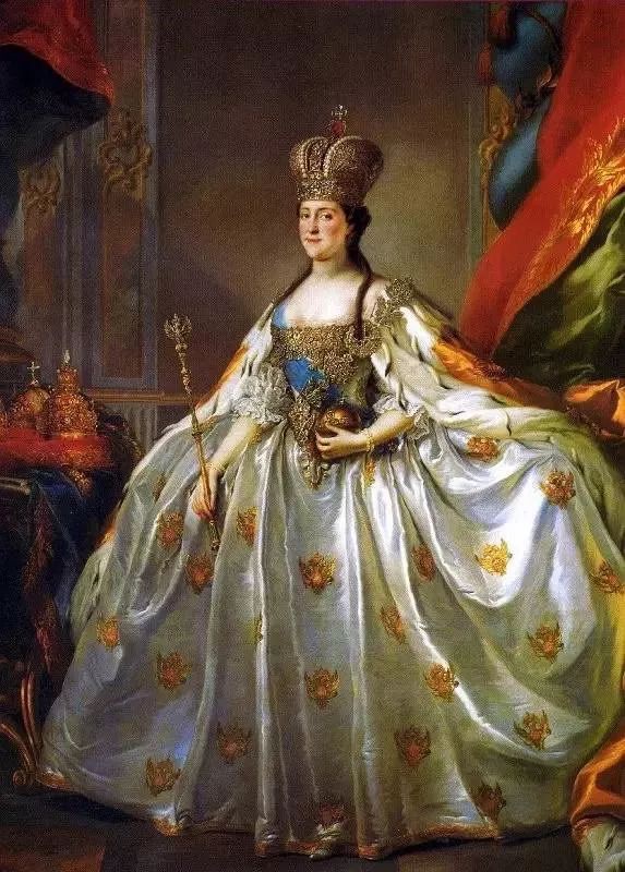 叶卡捷琳娜二世加冕画像