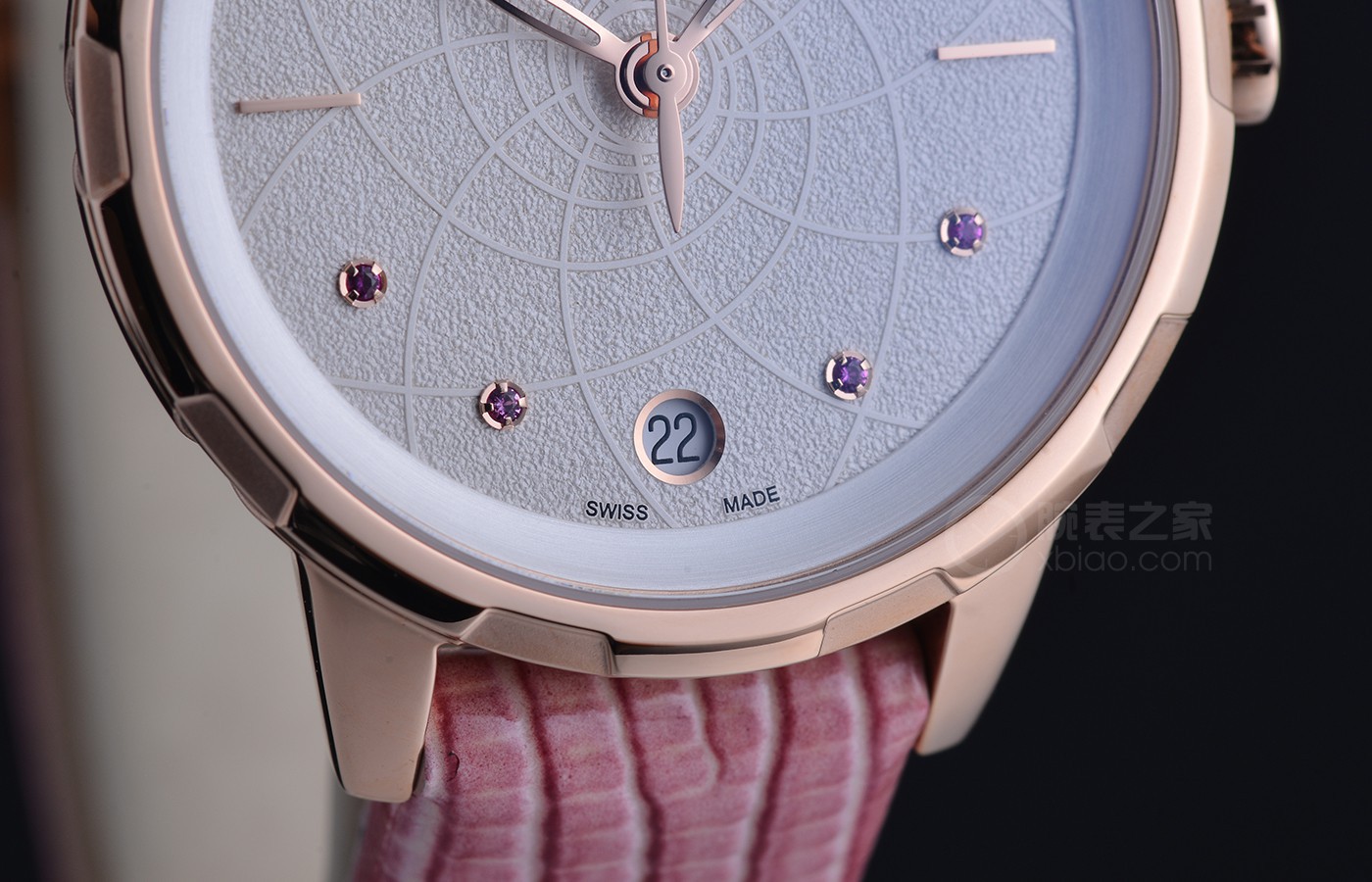 考实录]雅致单纯之设 品评德国瑞士美度表花淅系列产品长机械能女性腕表