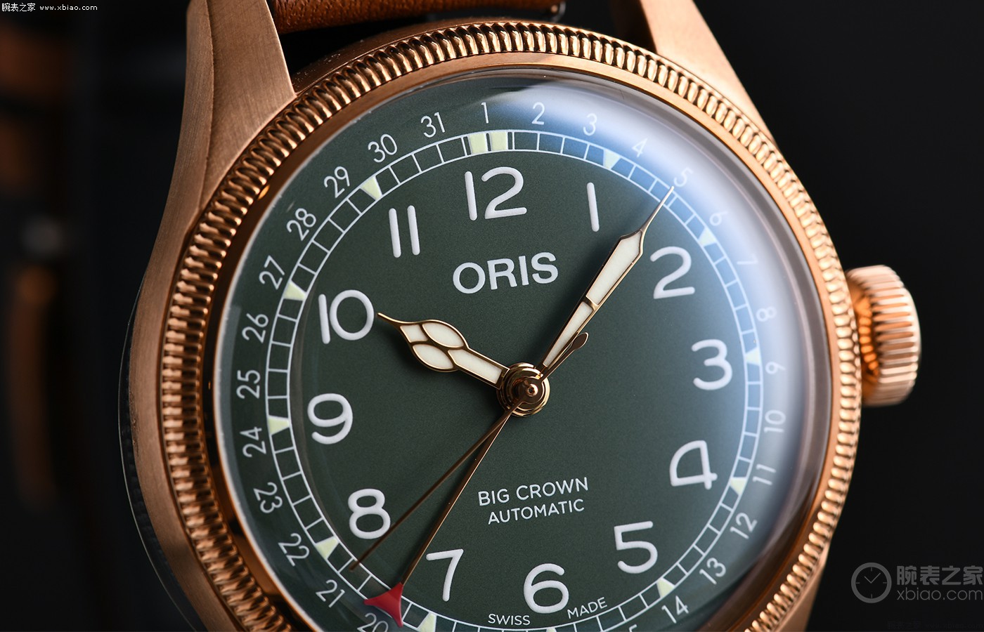越戴越有味儿，品评豪利时Big Crown系列青铜腕表