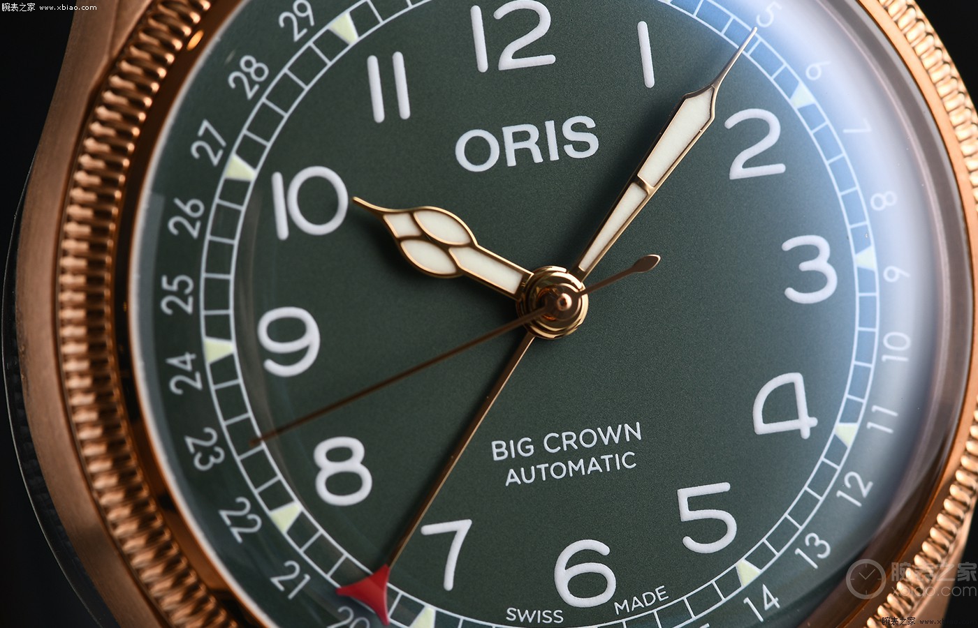 越戴越有味儿，品评豪利时Big Crown系列青铜腕表