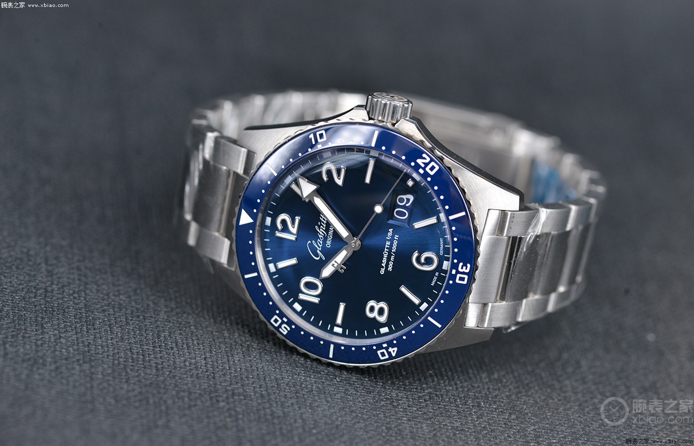 专业与实用的完美结合 品鉴格拉苏蒂原创大日历SeaQ腕表