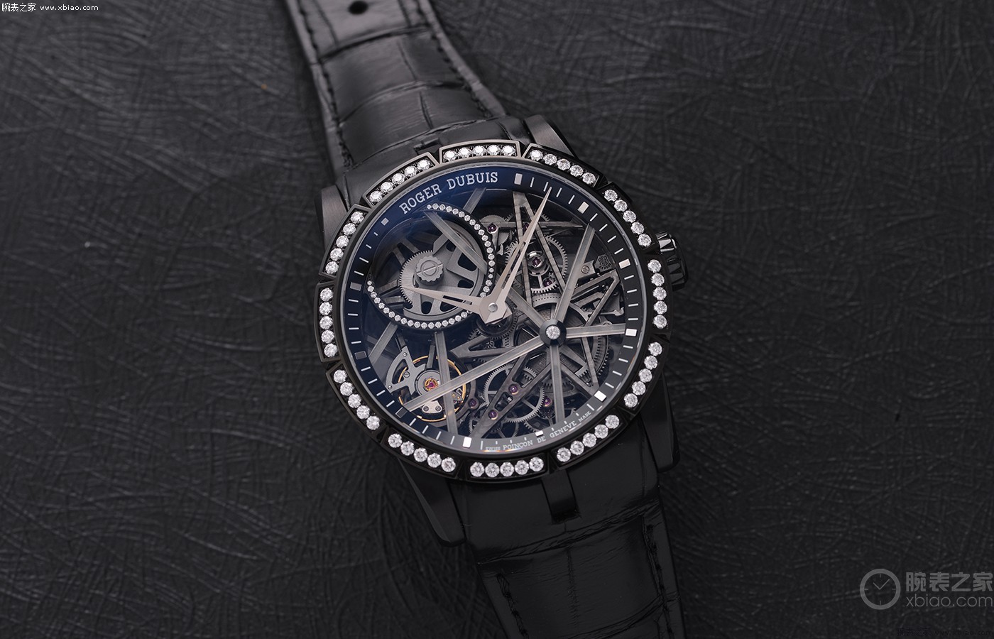 机械设备工艺品 罗杰杜彼Excalibur Blacklight腕表