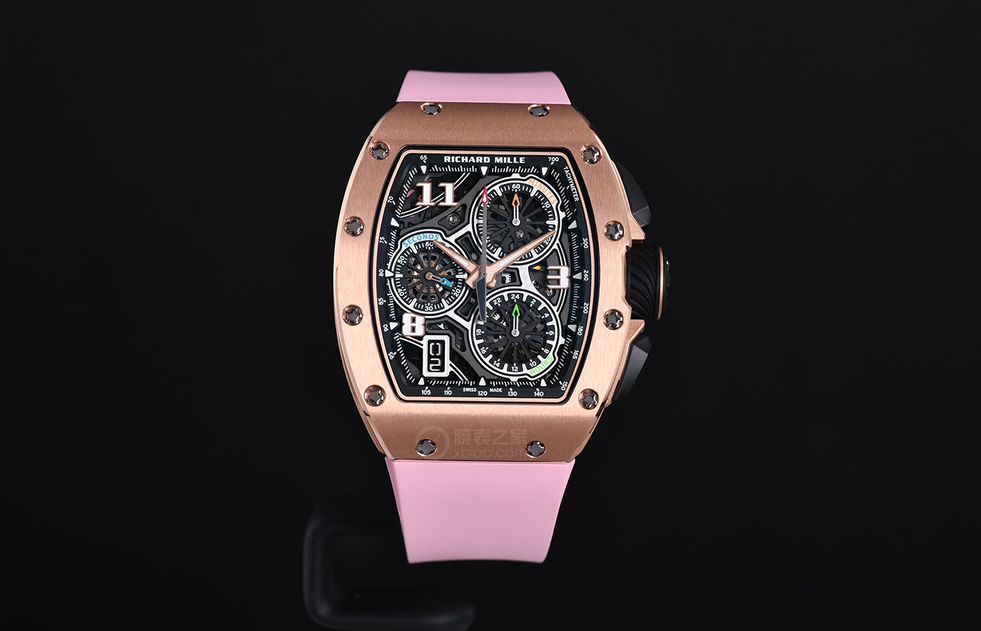 里查德米尔RM 72-01计时码表 来自高级腕表的粉色少女心